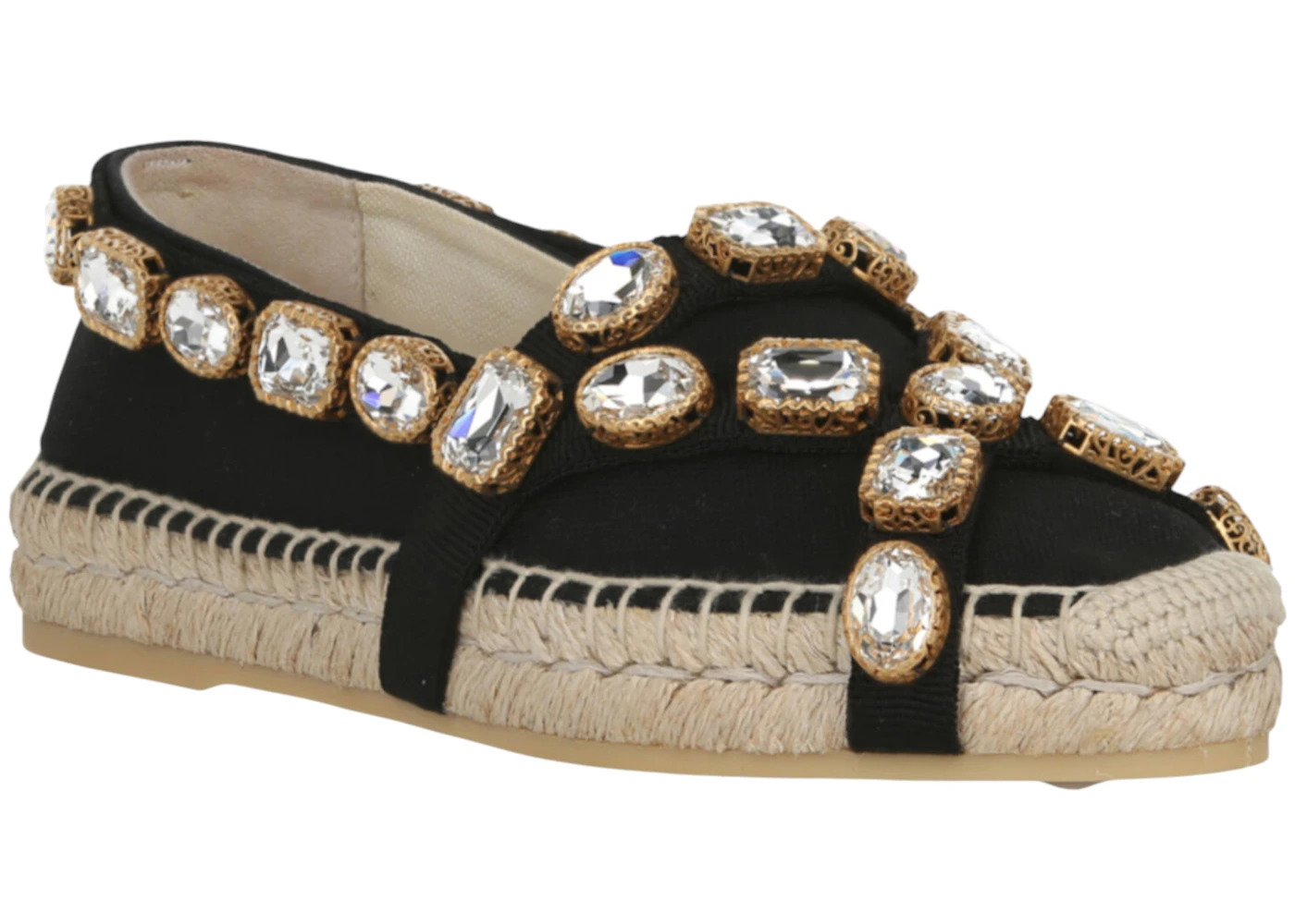 Gucci Pepita Espadrilles Black (Women's) - 2