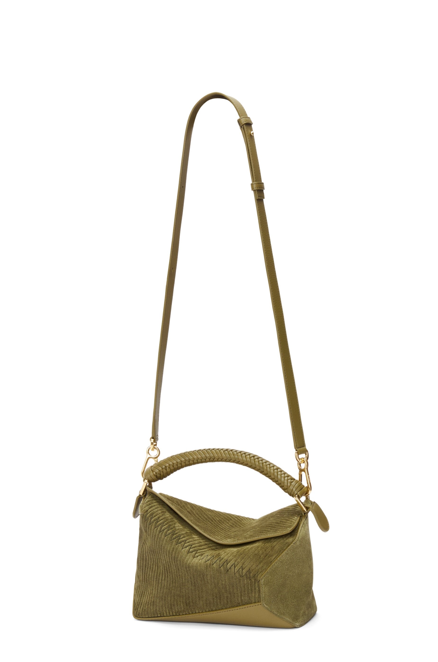 Small Puzzle bag in suede - 9