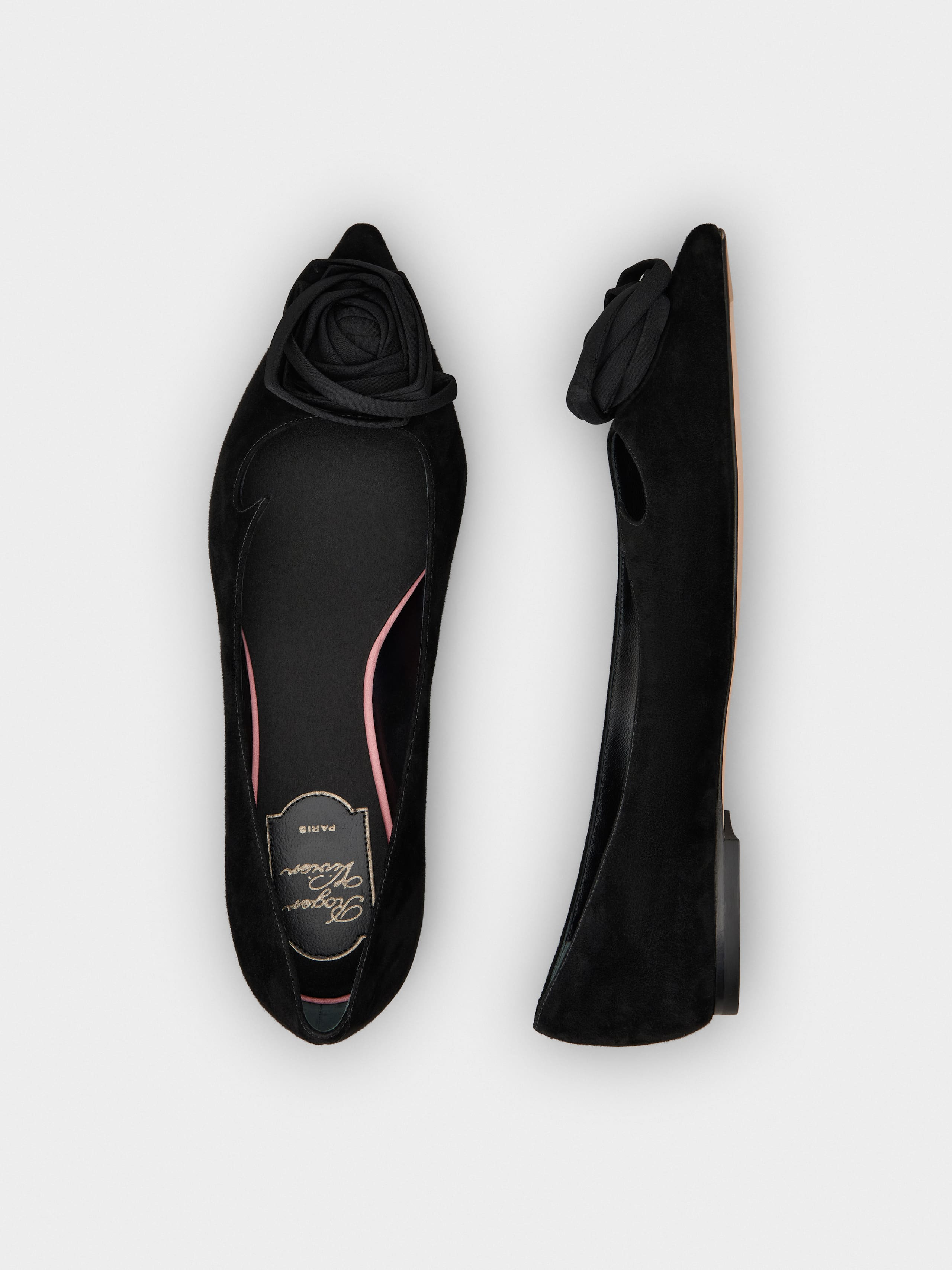 Rose Vivier Ballerinas in suede - 4