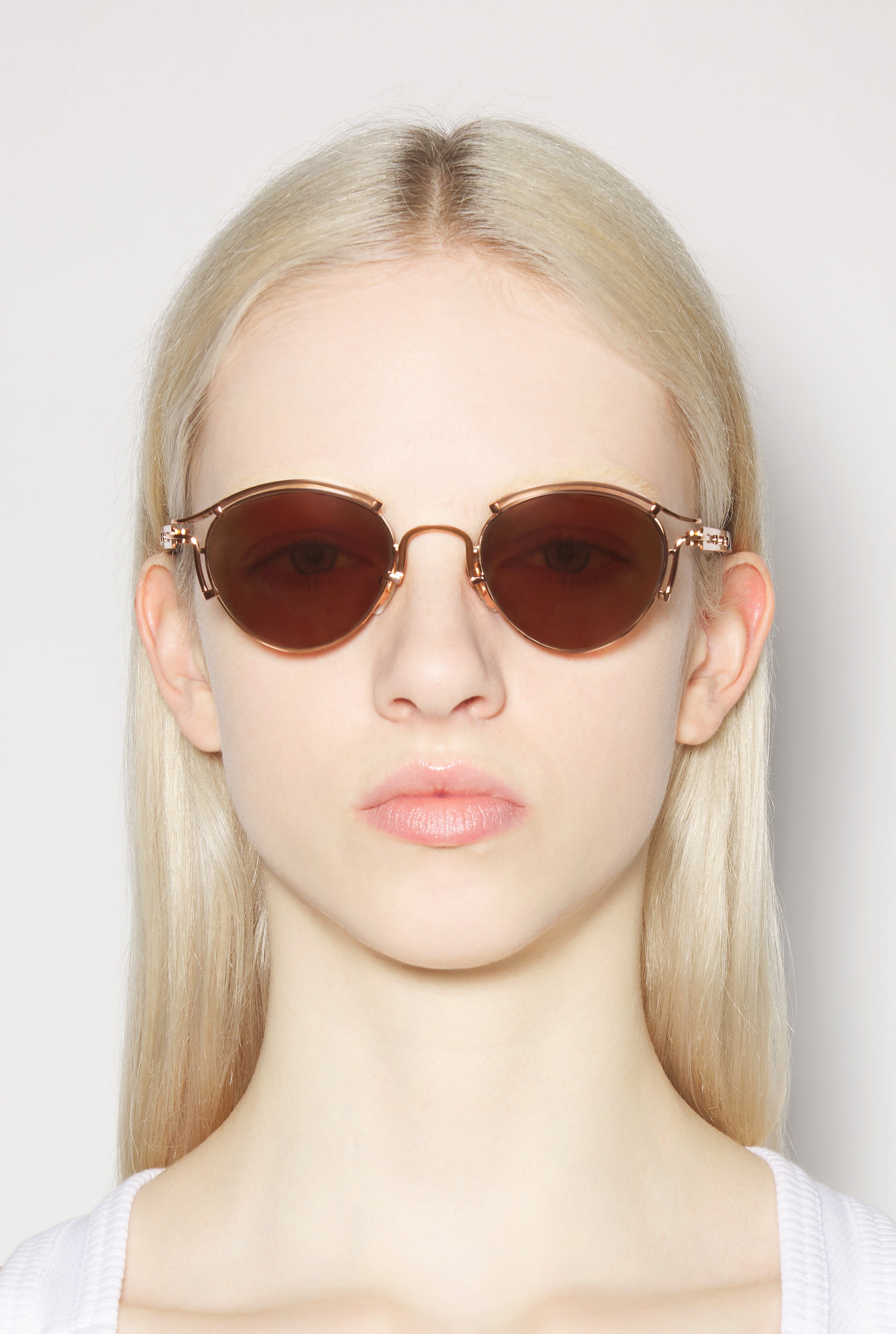 THE PINK GOLD 56-5102 SUNGLASSES - 7