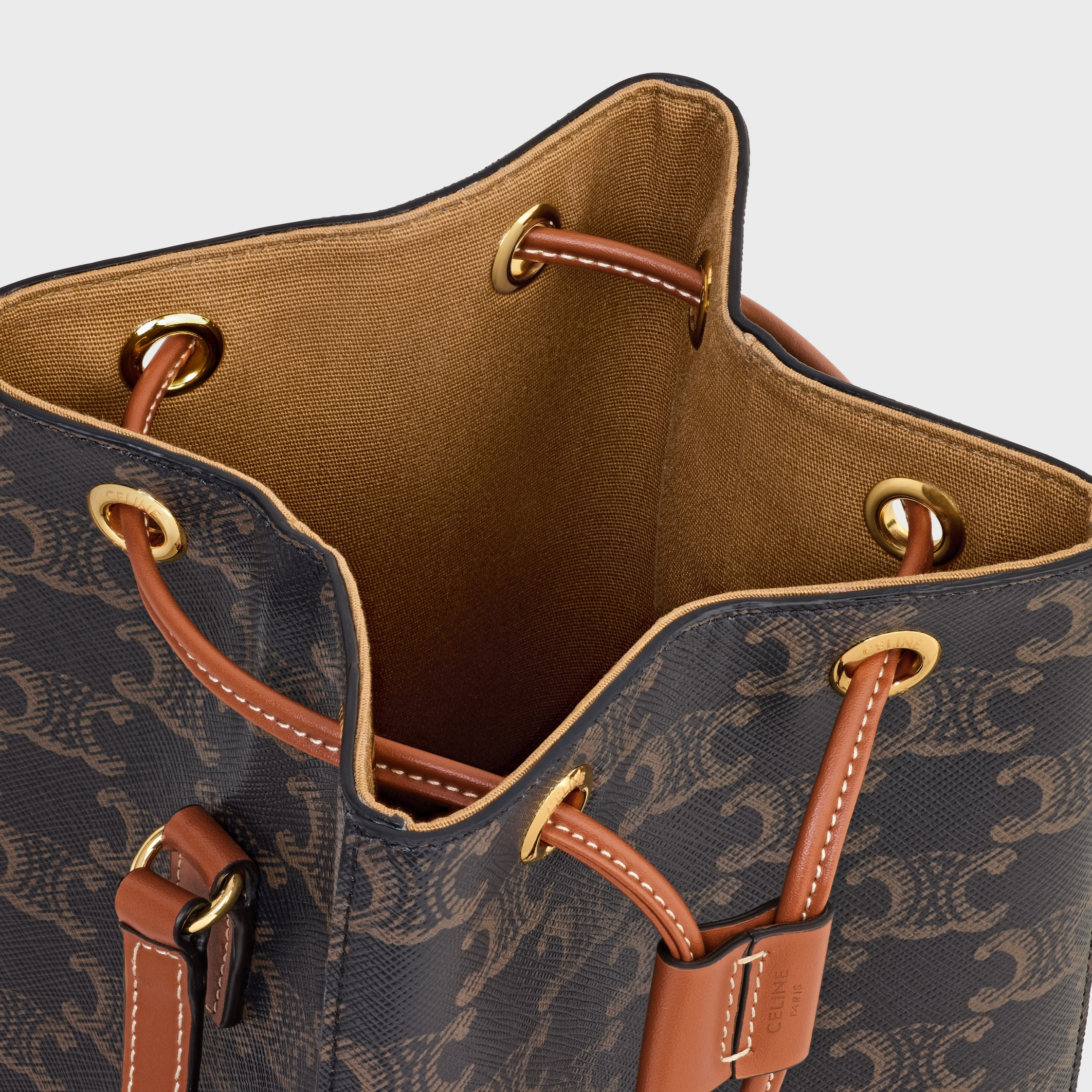 MICRO SAILOR in TRIOMPHE CANVAS AND CALFSKIN - 4