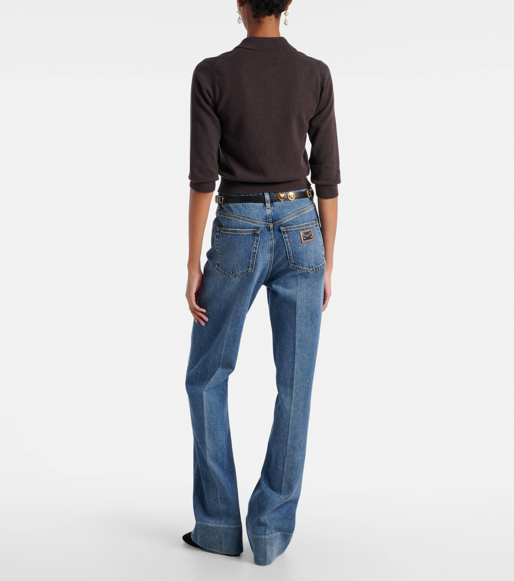 Cashmere polo sweater - 3