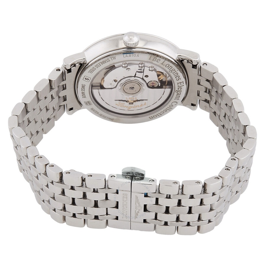 Longines Elegant Automatic Diamond Men's Watch L4.810.4.77.6 - 3