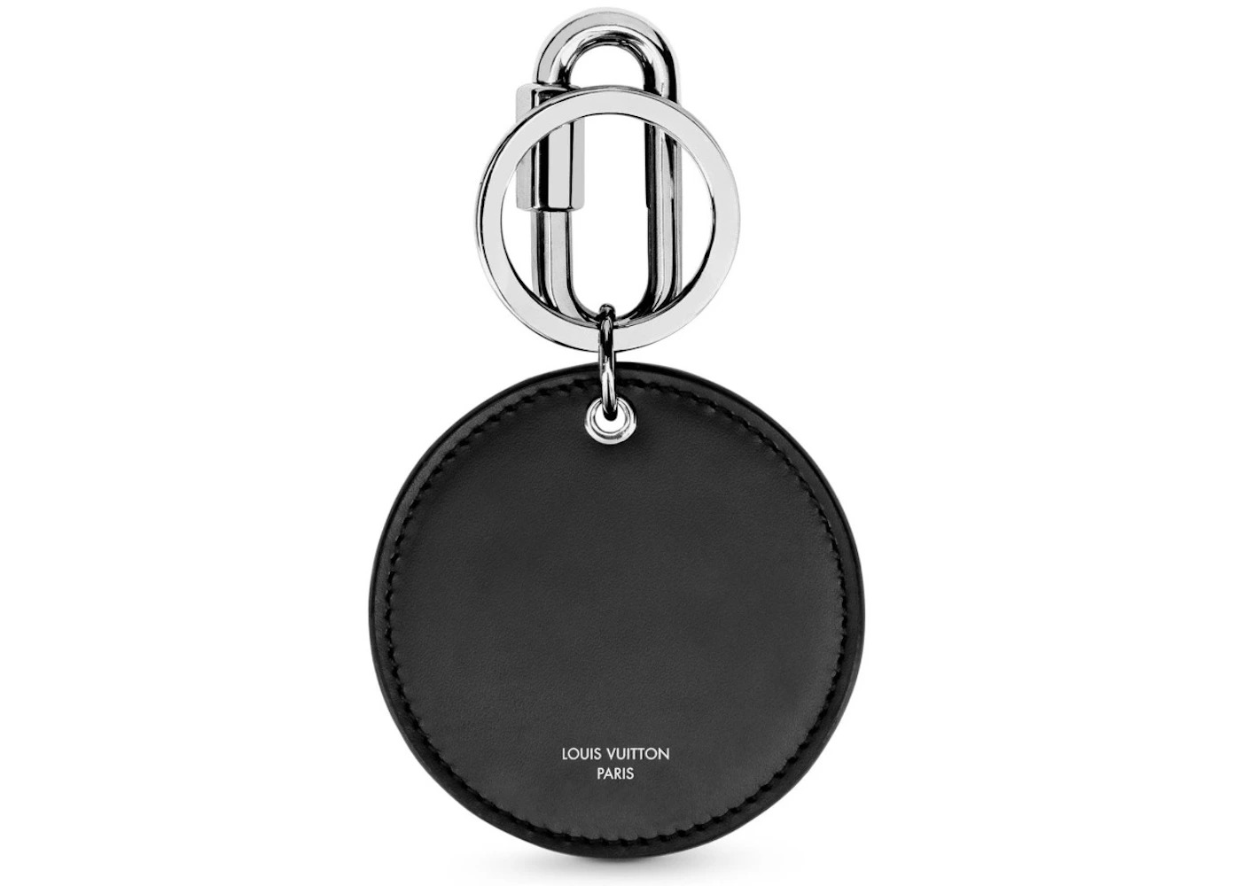 Louis Vuitton Round Illustre Bag Charm and Key Holder Metallic Monogram Eclipse Rainbow - 2
