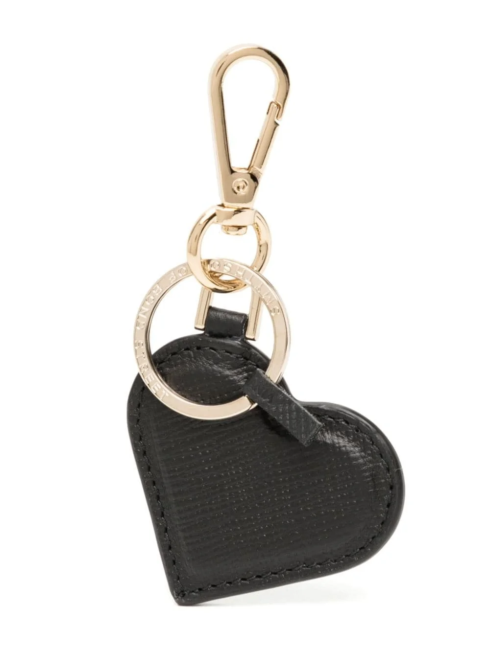 Heart leather keyring - 1