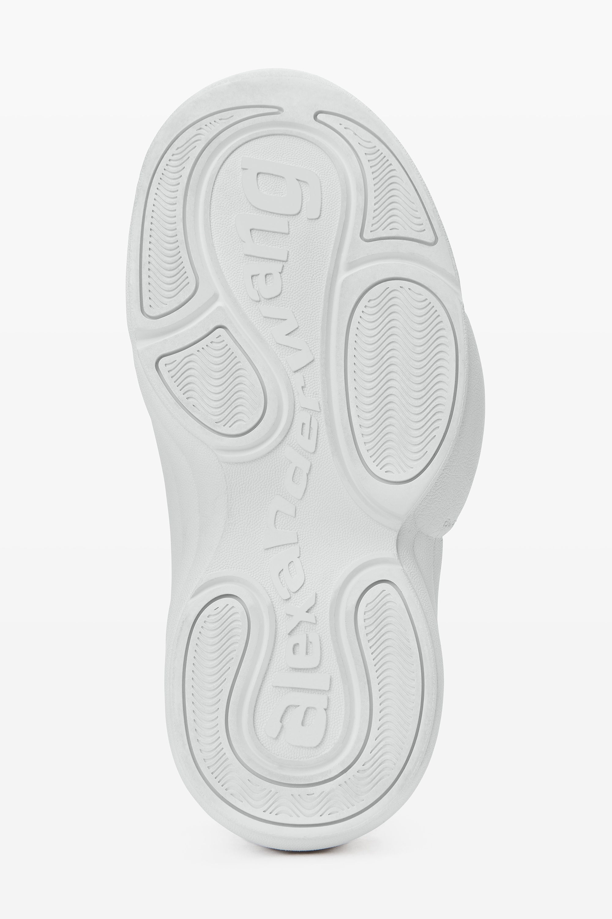 Alexander Wang aw hoop pebble leather sneaker | REVERSIBLE