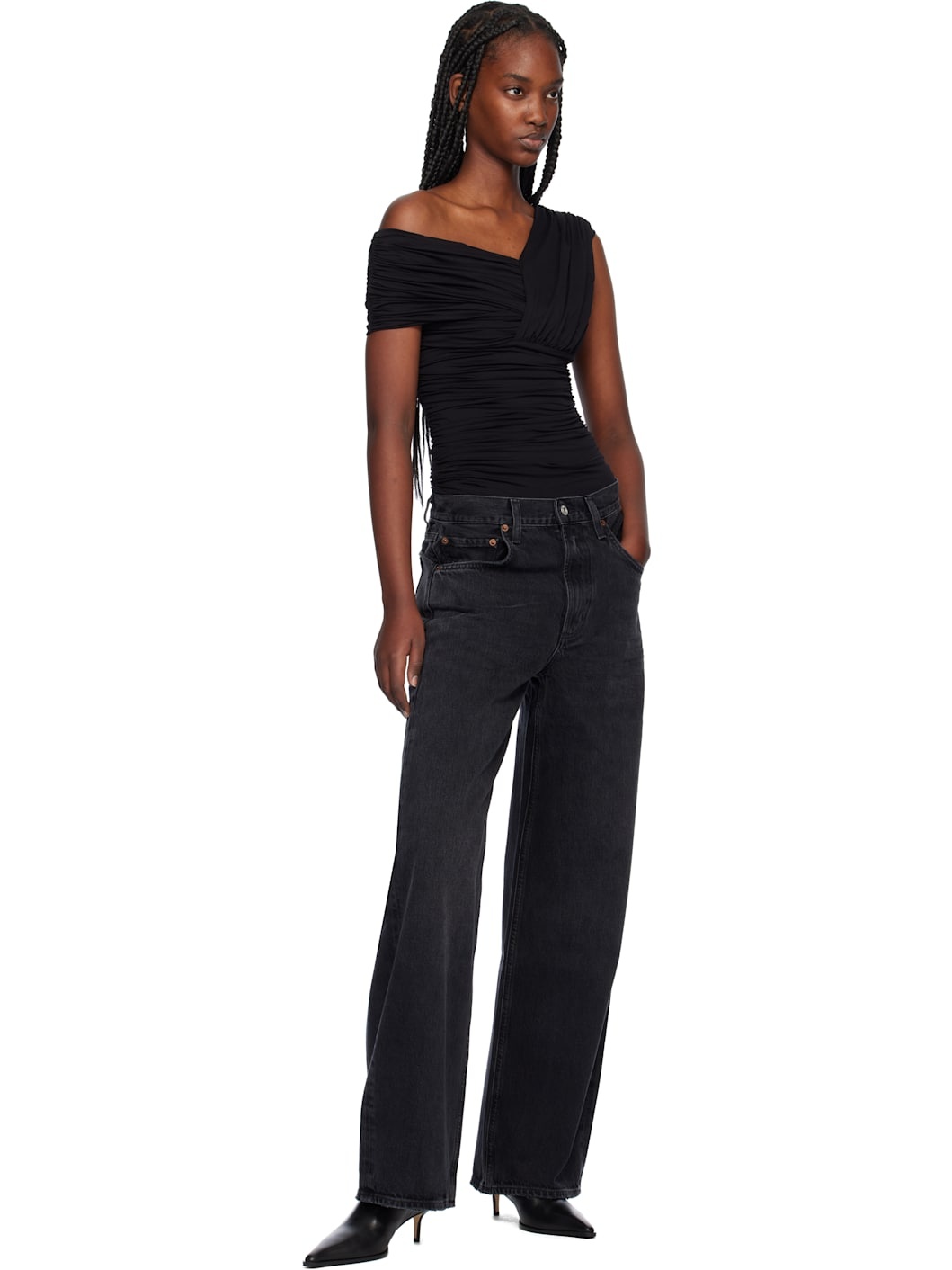 Black Etienne Bodysuit - 5