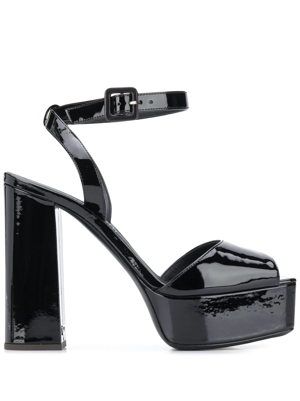 open toe platform sandals - 1