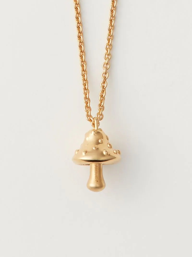 MUSHROOM CHARM NECKLACE - 1