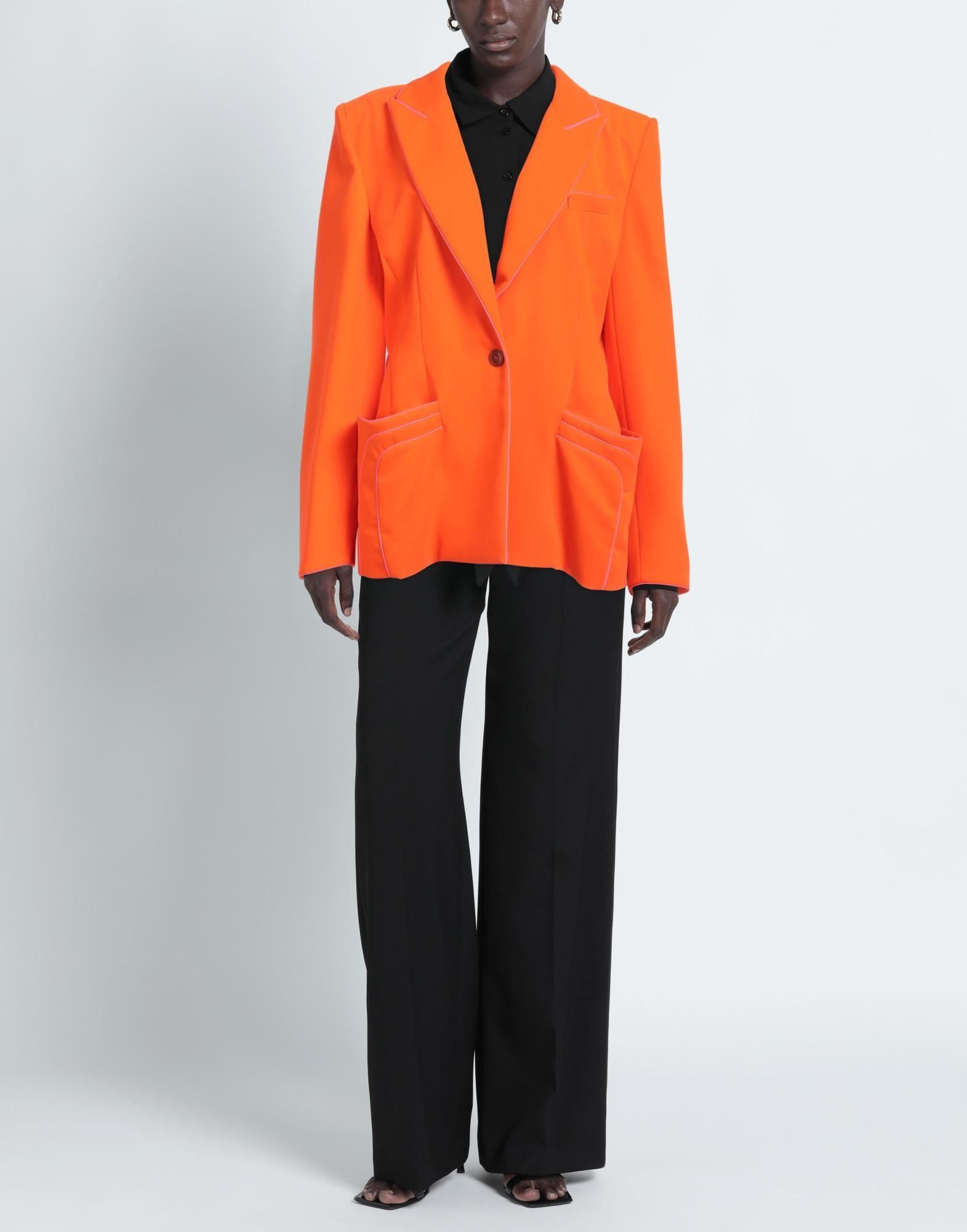 Orange Women's Blazer - 2