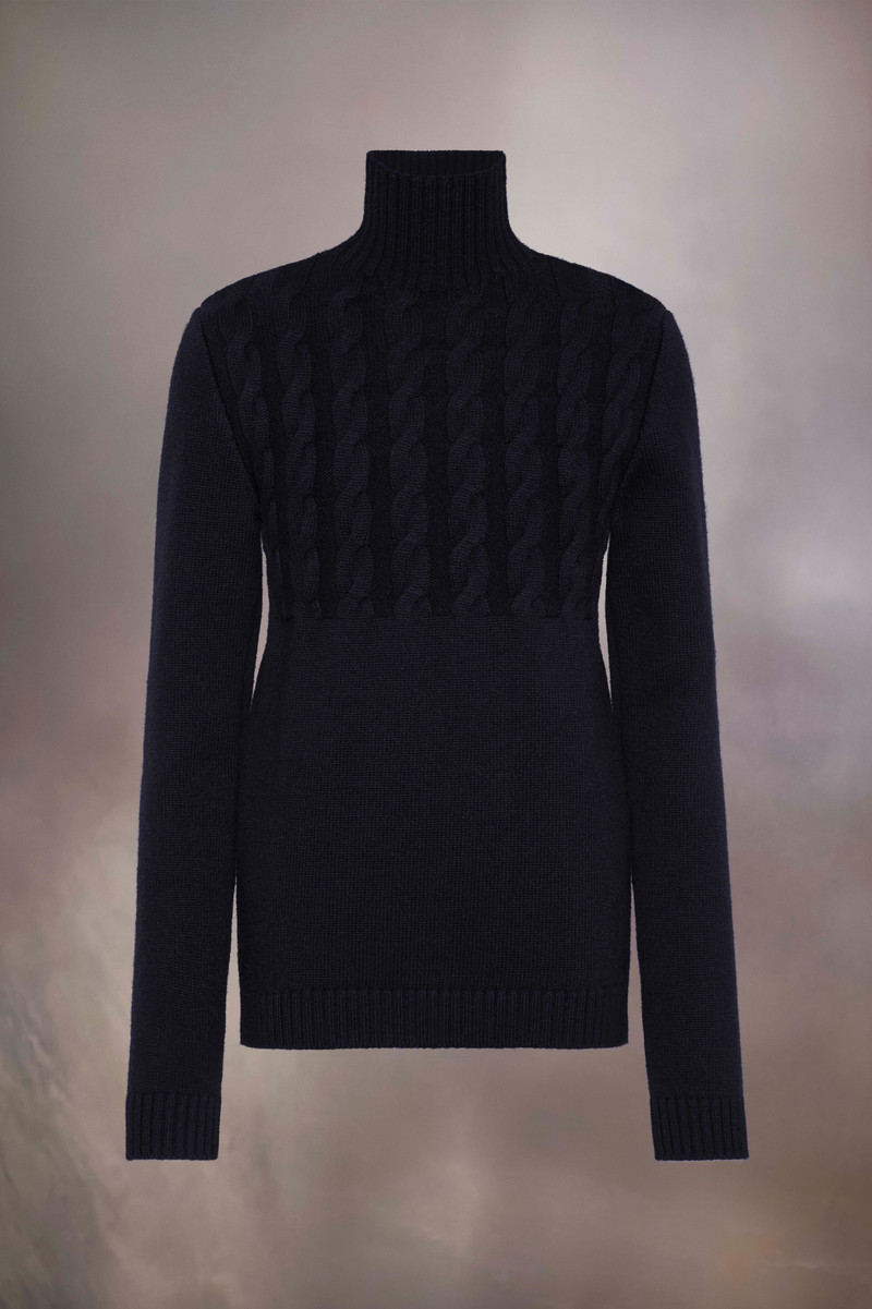 Maison Margiela High-neck Virgin Wool Sweater outlook