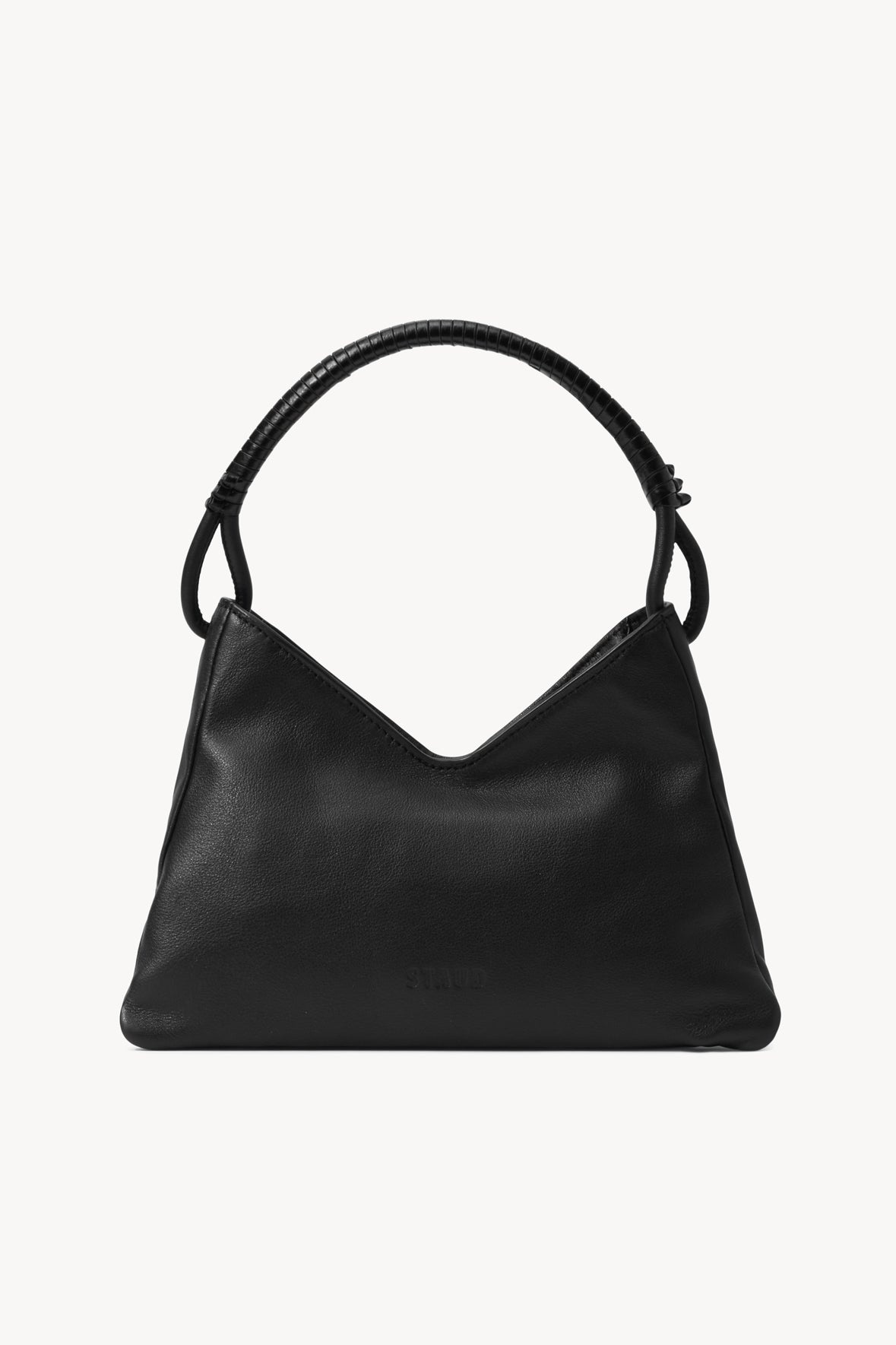 STAUD VALERIE SHOULDER BAG BLACK - 3