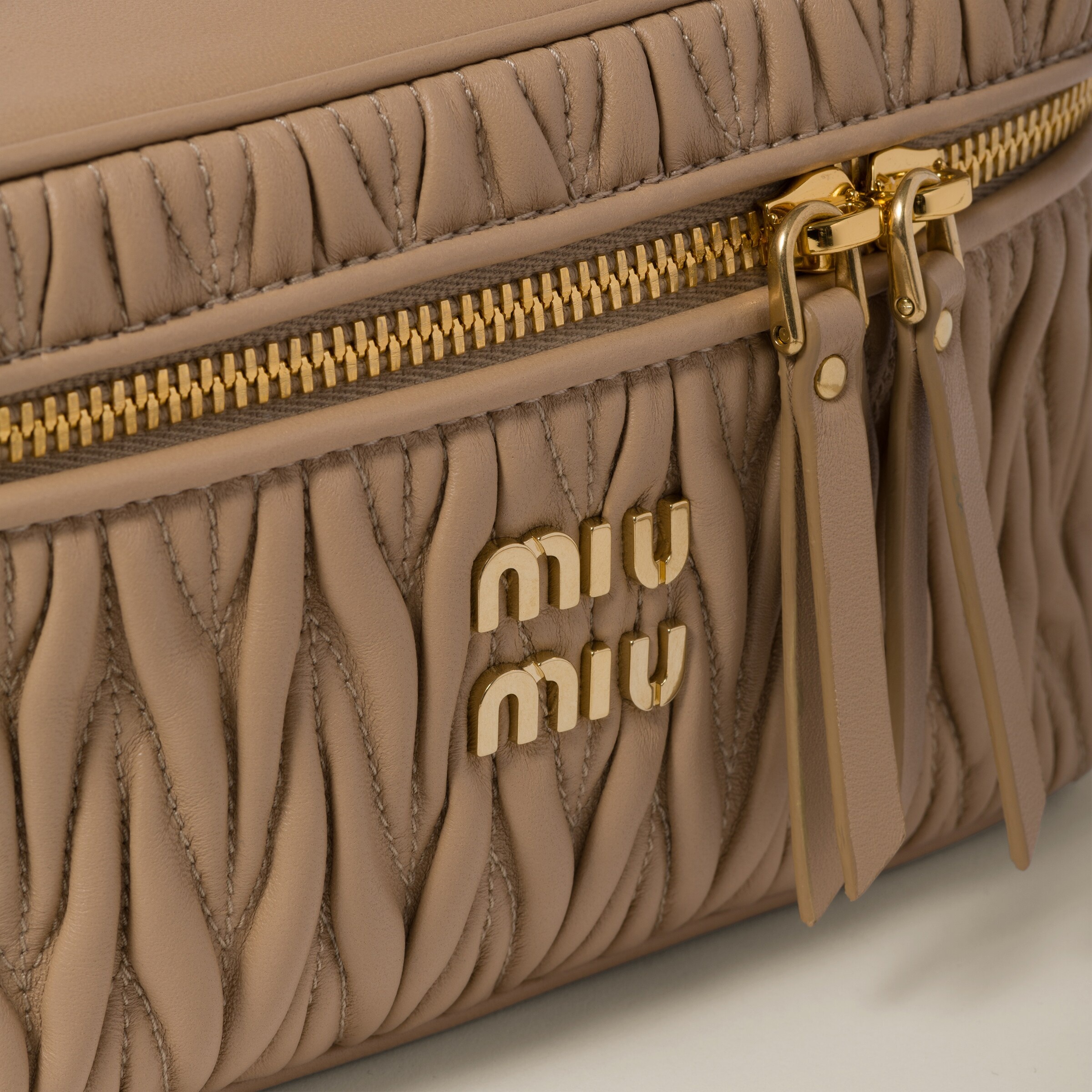 Matelassé nappa leather shoulder bag - 7