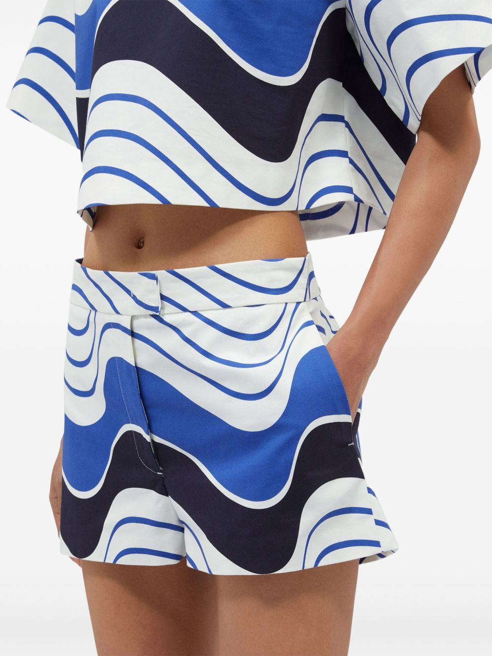 printed shorts - 5