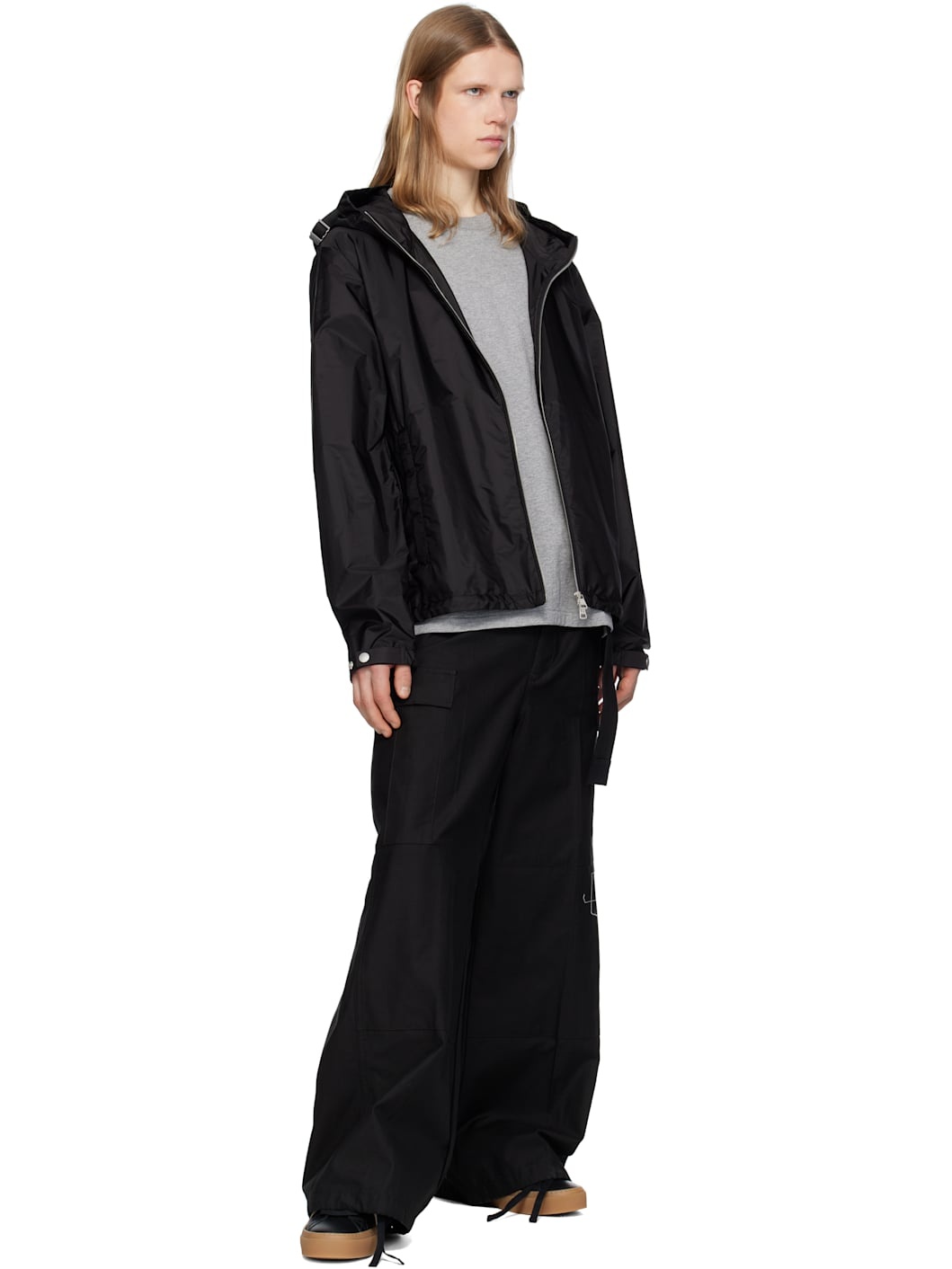 Black Remoray Hooded Jacket - 5