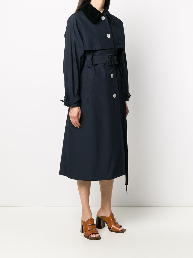 single-breasted belted trench coat 3