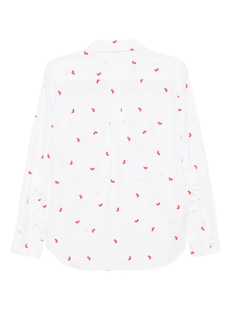 Comme des Garçons GIRL ruffled-pocket shirt outlook
