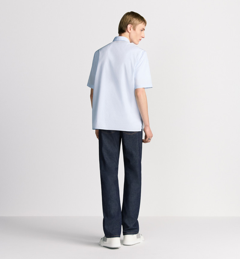 Short-Sleeved Shirt with Diorling Embroidery 4