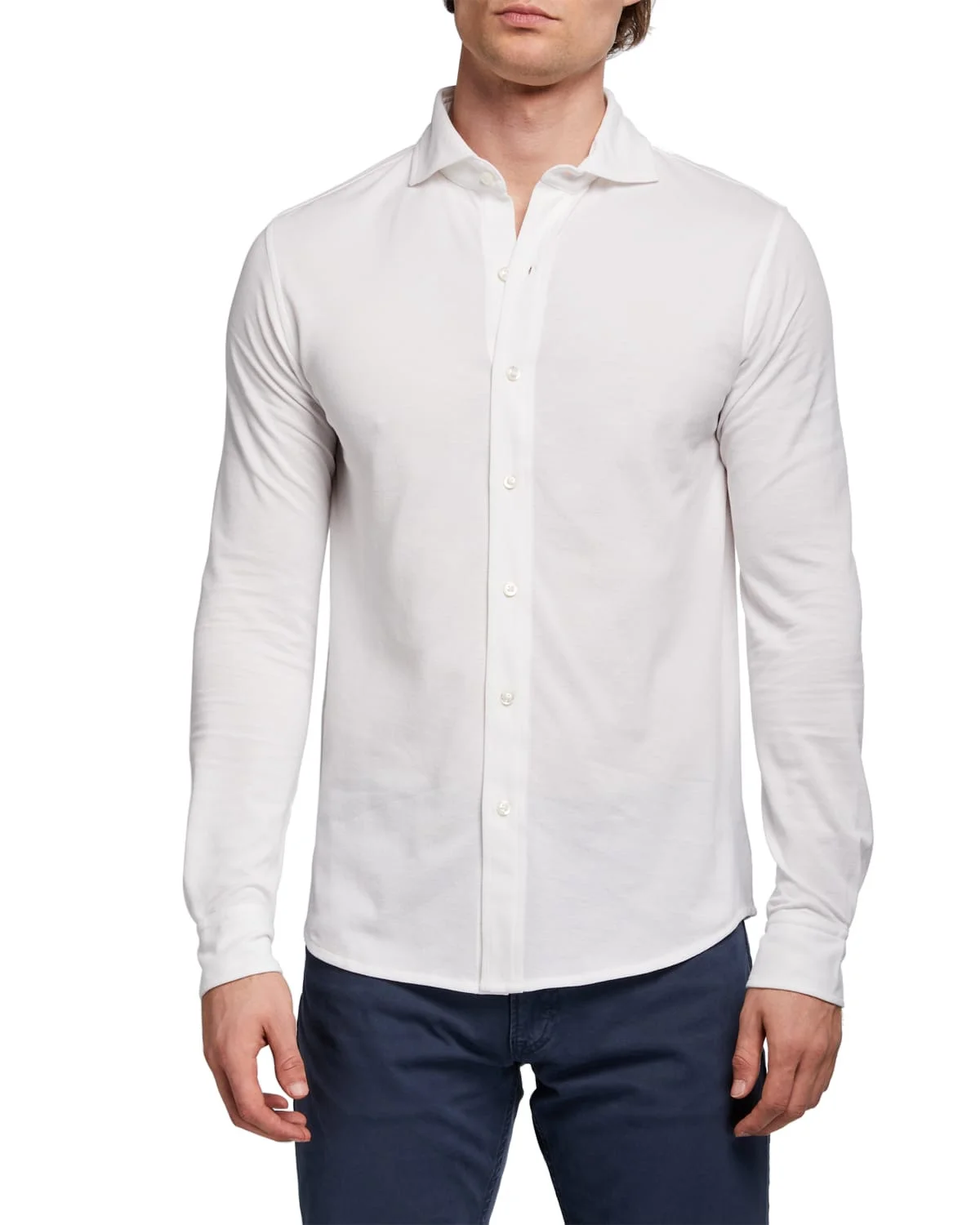 Washed Piqué Shirt - 1