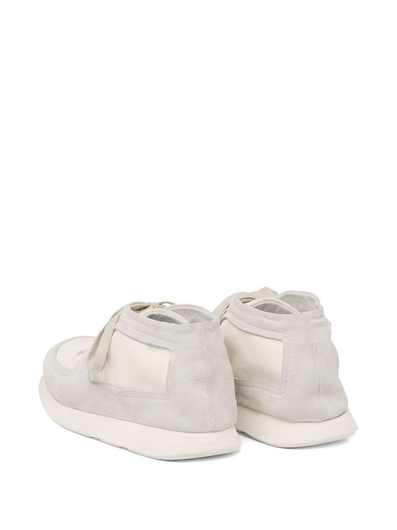 suede lace-up sneakers 3