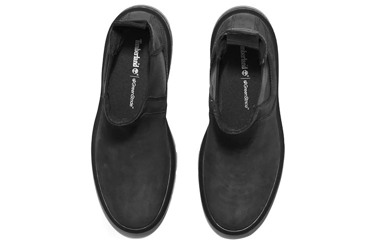 (WMNS) Timberland Courmayeur Valley Chelsea 'Black Nubuck' A5ND7015 - 4