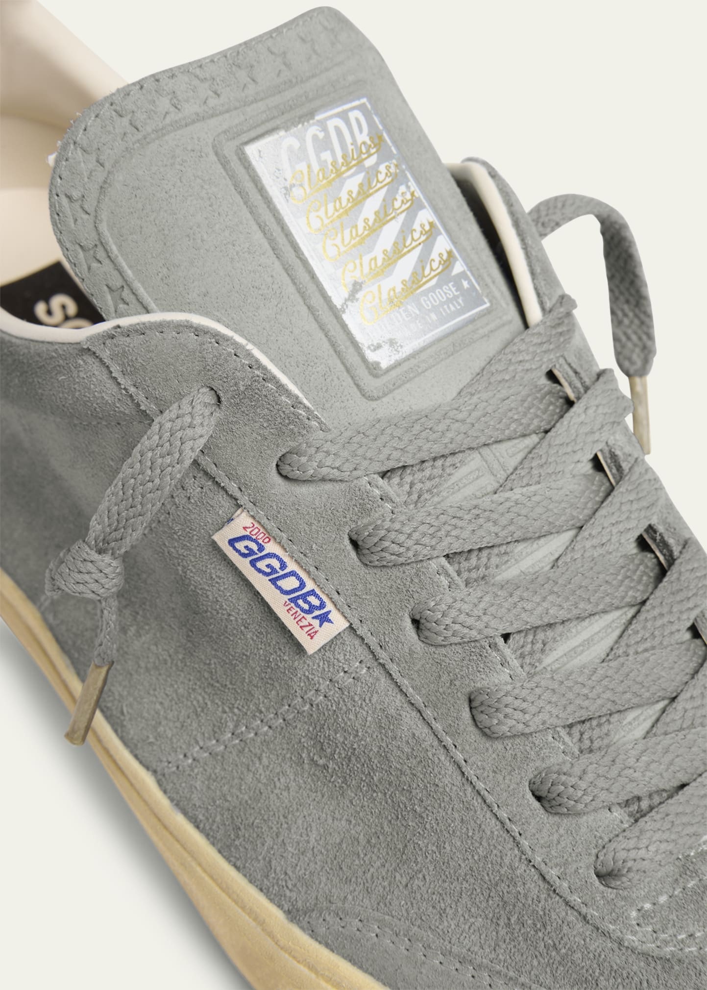 Men's Soul-Star Suede Low-Top Sneakers - 6