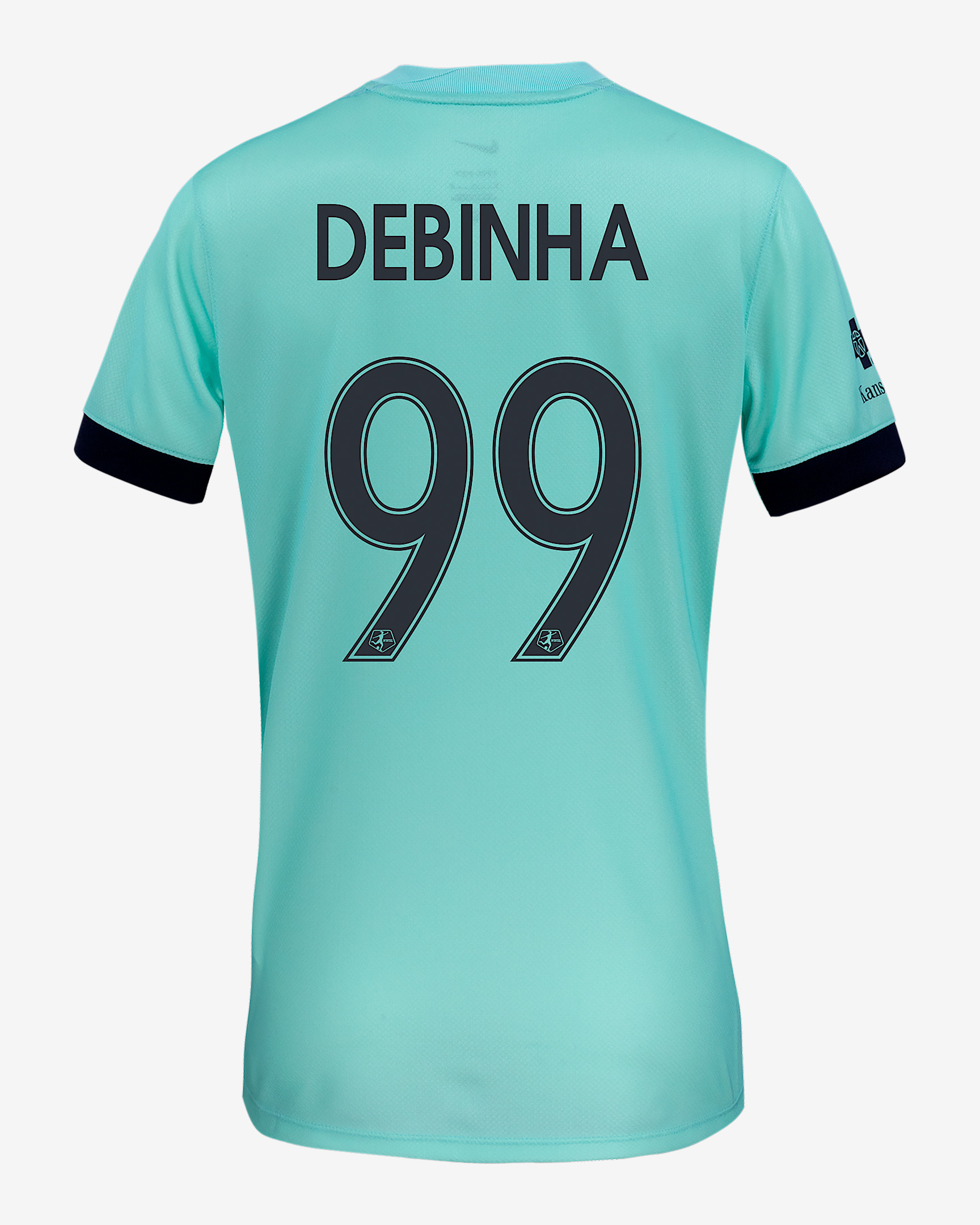 Debinha de Oliveira KC Current 2025 Stadium Away Women's Nike Dri-FIT NWSL Replica Jersey - 2