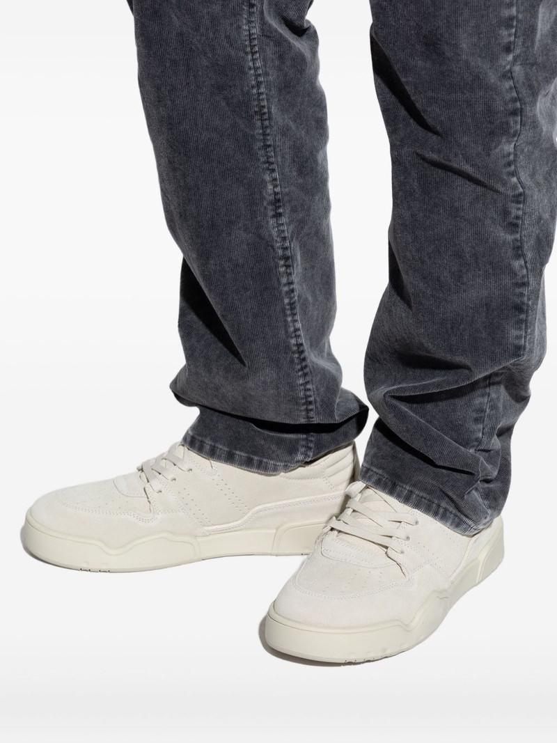 padded-collar suede sneakers 5