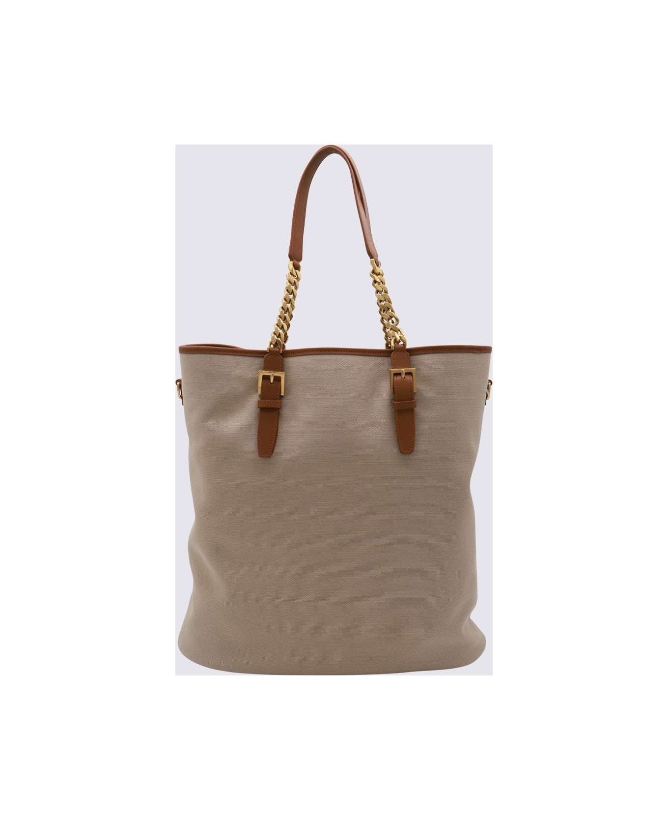 トートバッグ SAINT LAURENT Woman Tote bags Beige 781934 FAC7T 9856 Saint Laurent Canvas Tote Bag In Beige | ModeSens