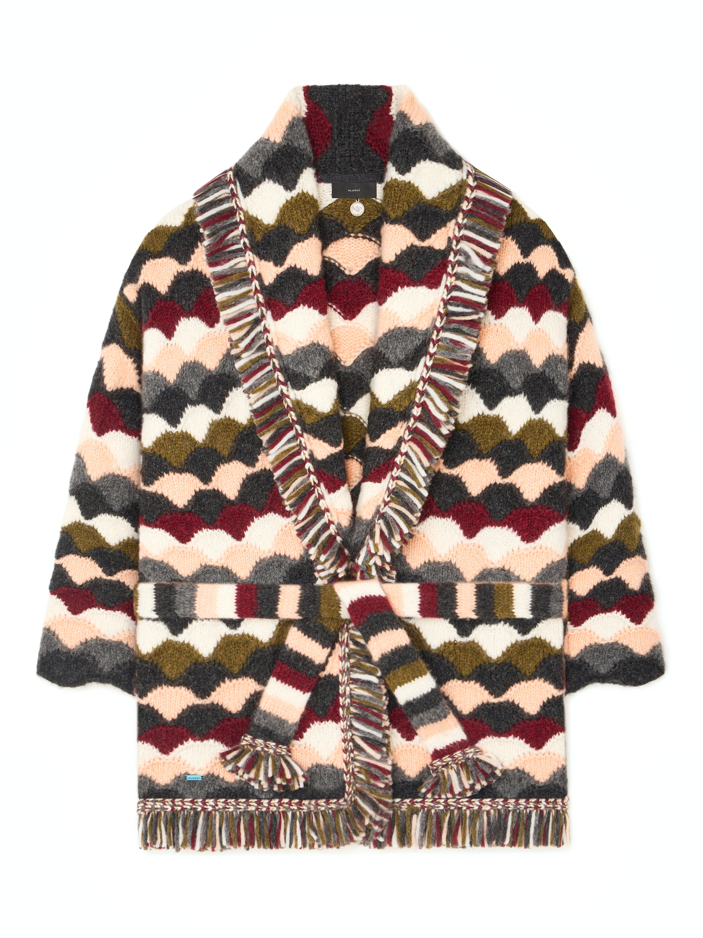 Shattered Stripes Cardigan - 5