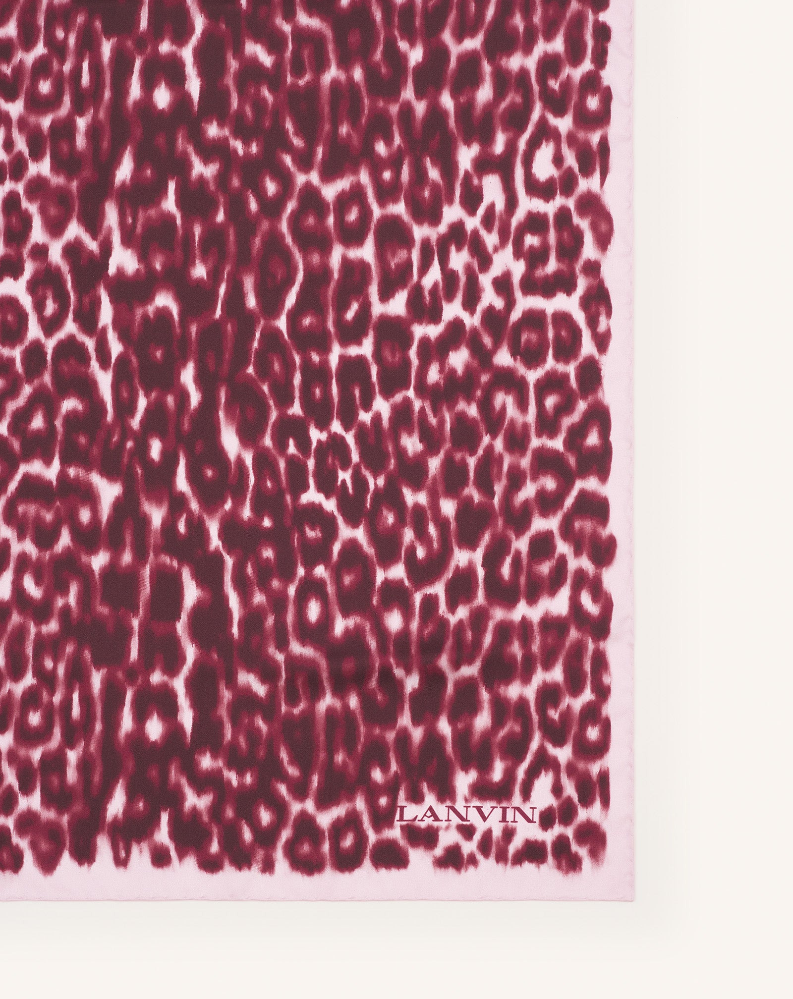 LEOPARD PRINT SILK SCARF - 2