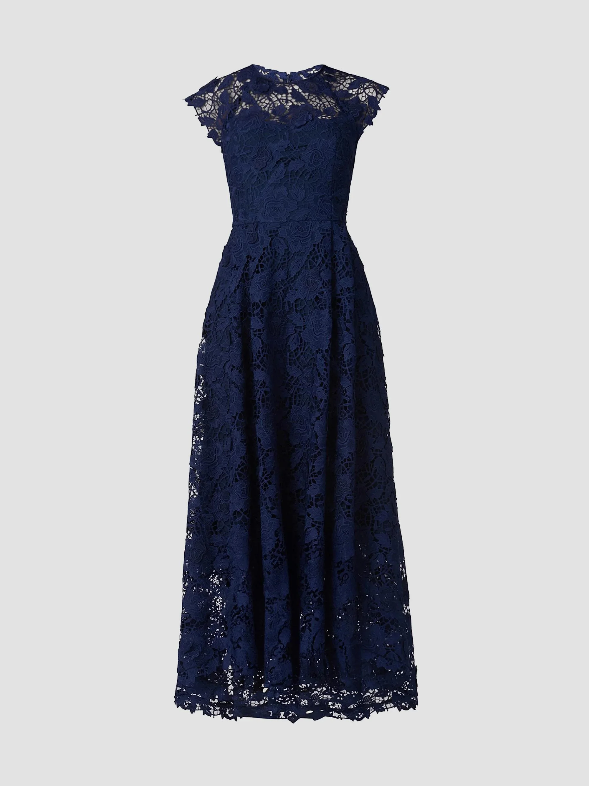 Women's Brena Guipure Lace Cocktail Dress - Navy - 1
