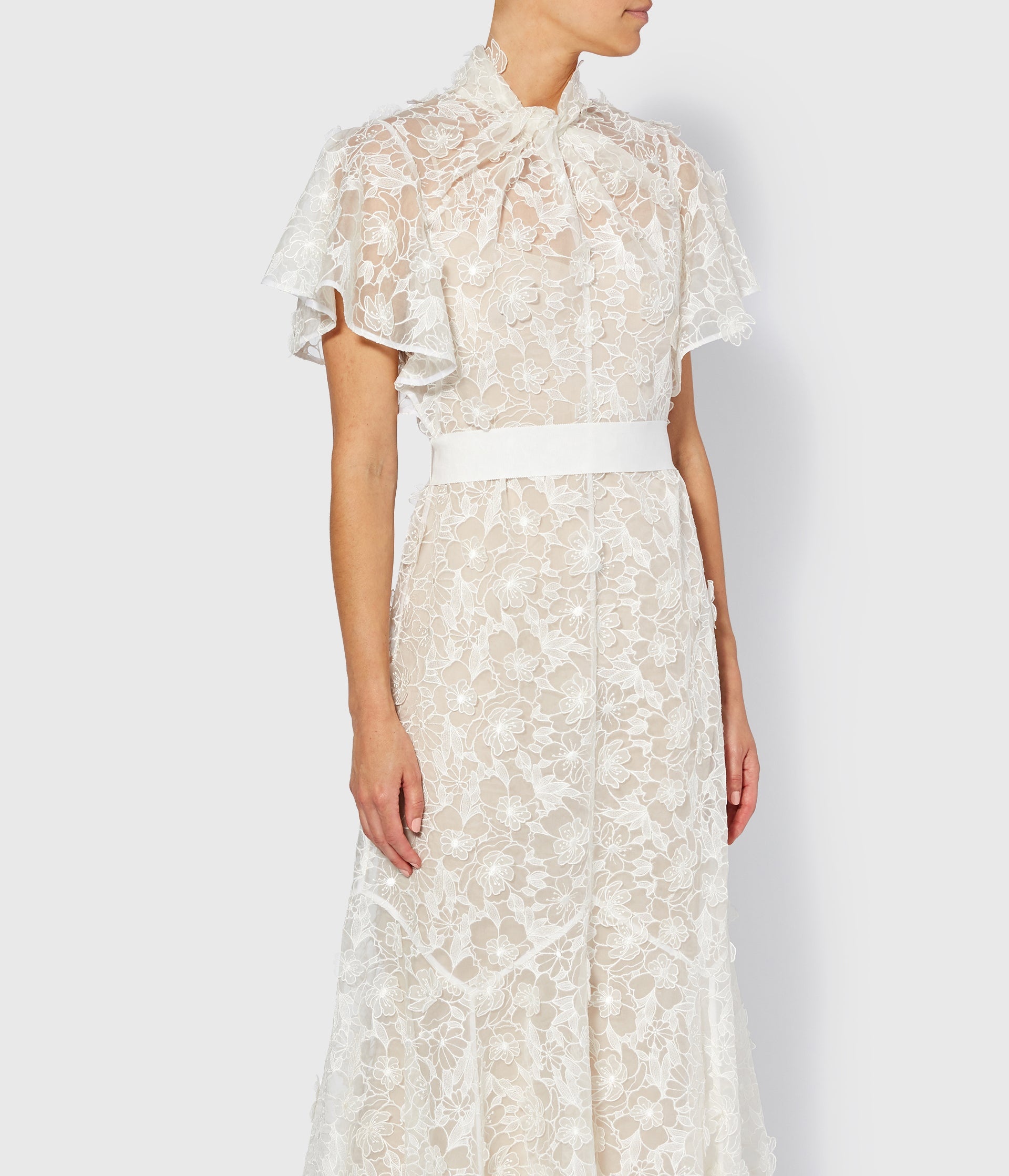 CELESTINA DRESS 3D CUTWORK ORGANZA - 4
