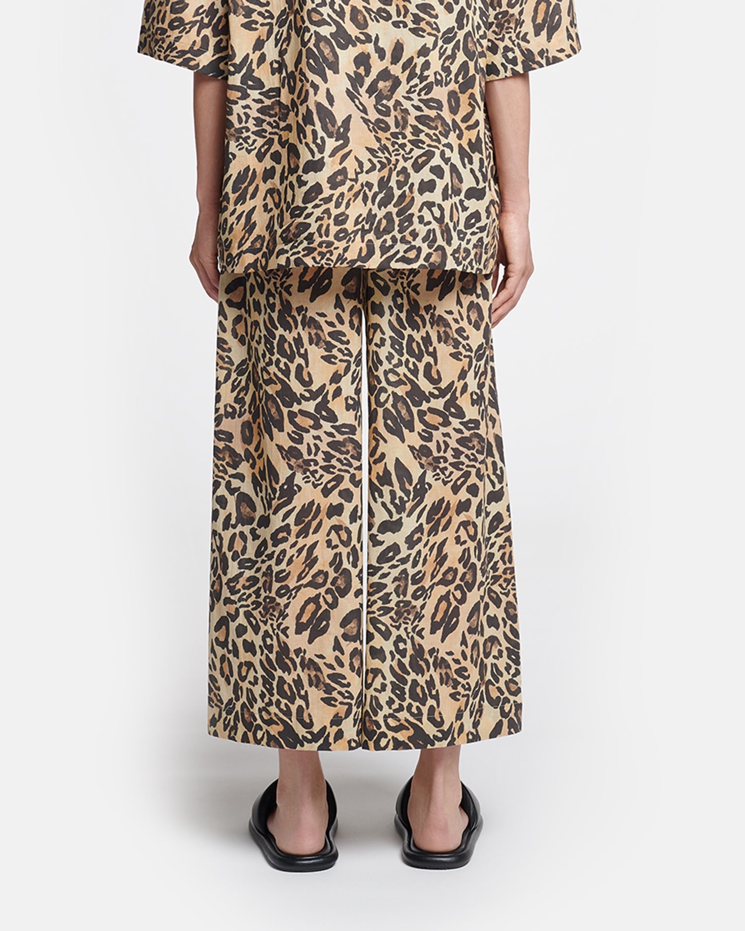 Printed Cotton-Voile Pants - 4