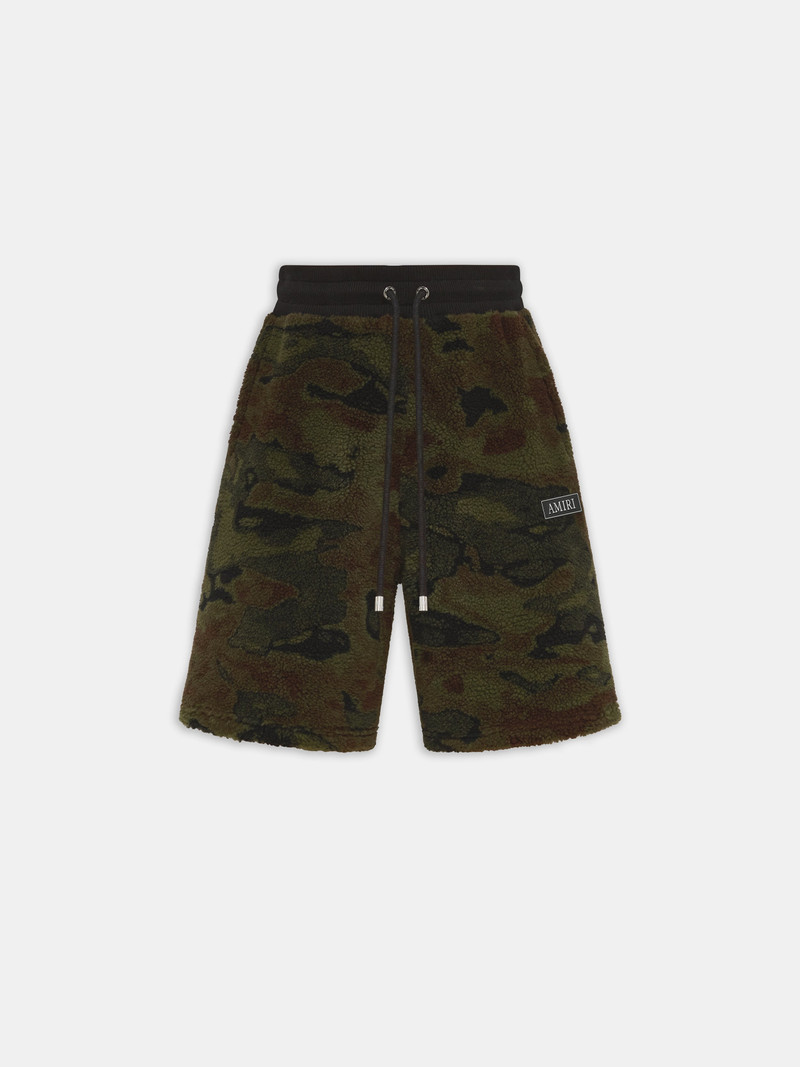 CAMO FLEECE SHORT 1