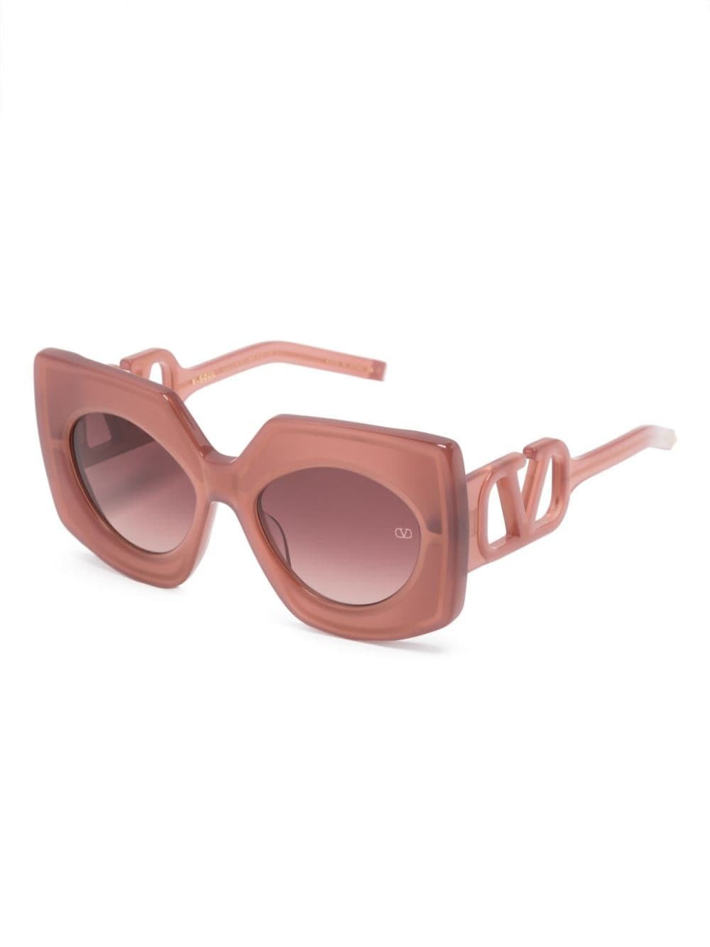 oversize-frame sunglasses - 2