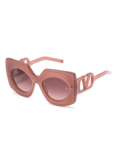 Valentino oversize-frame sunglasses outlook