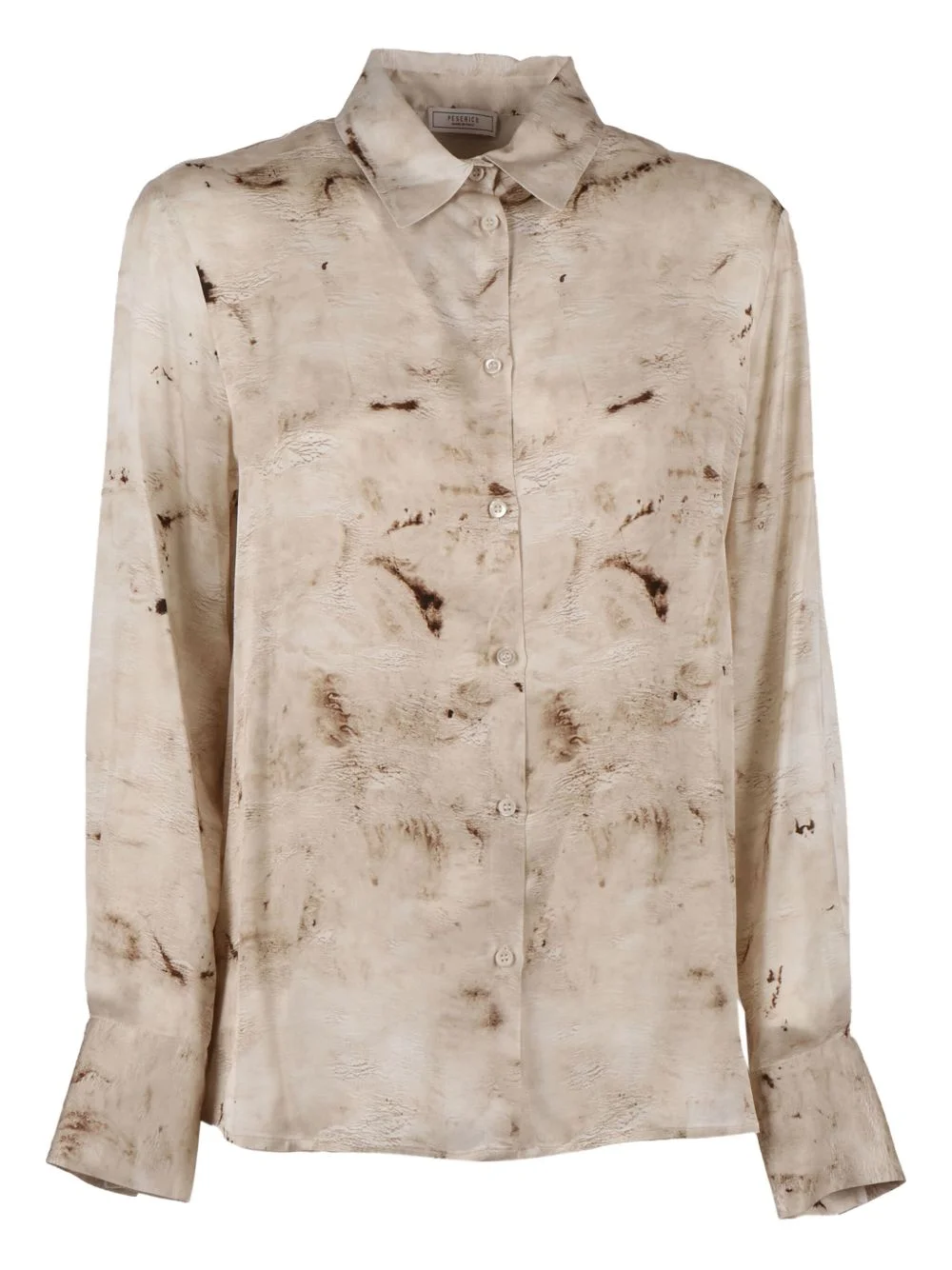 abstract-pattern blouse - 1