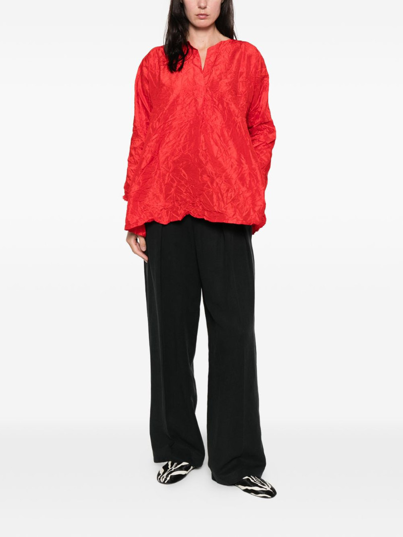 Daniela Gregis V-neck silk blouse outlook