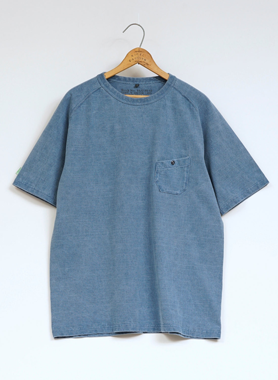 9.5oz Basic T-Shirt Pigment in Light Blue - 1