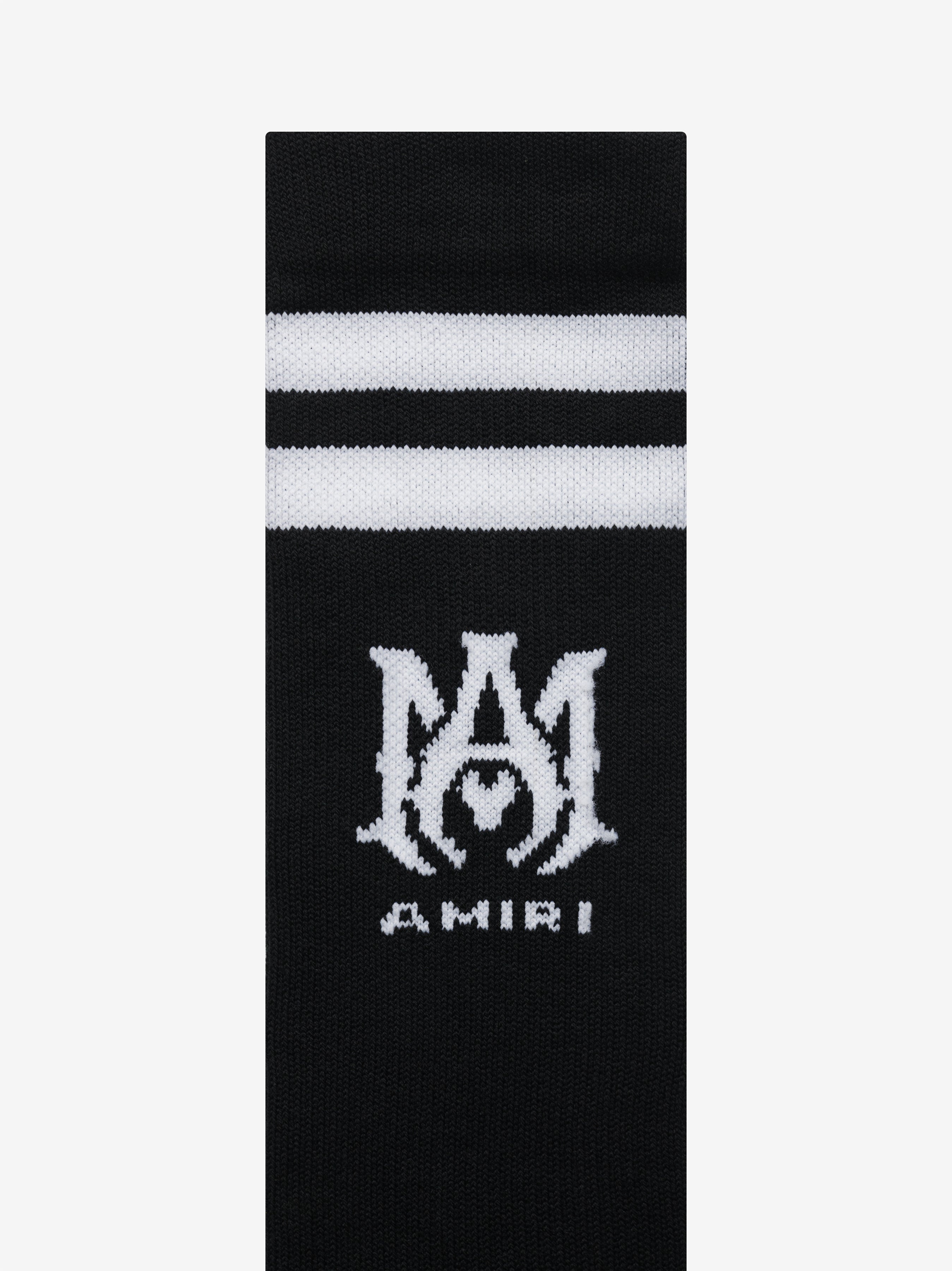 RIBBED M.A. ATHLETIC SOCKS - 3