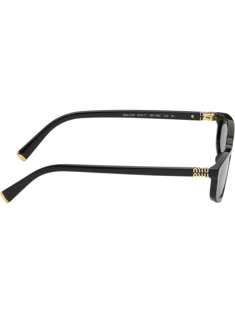 Miu Miu Black Miu Regard Sunglasses outlook