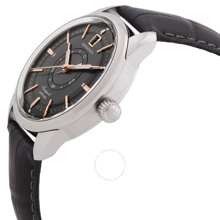Longines Heritage Automatic Grey Dial Men's Watch L1.648.4.62.2 - 2