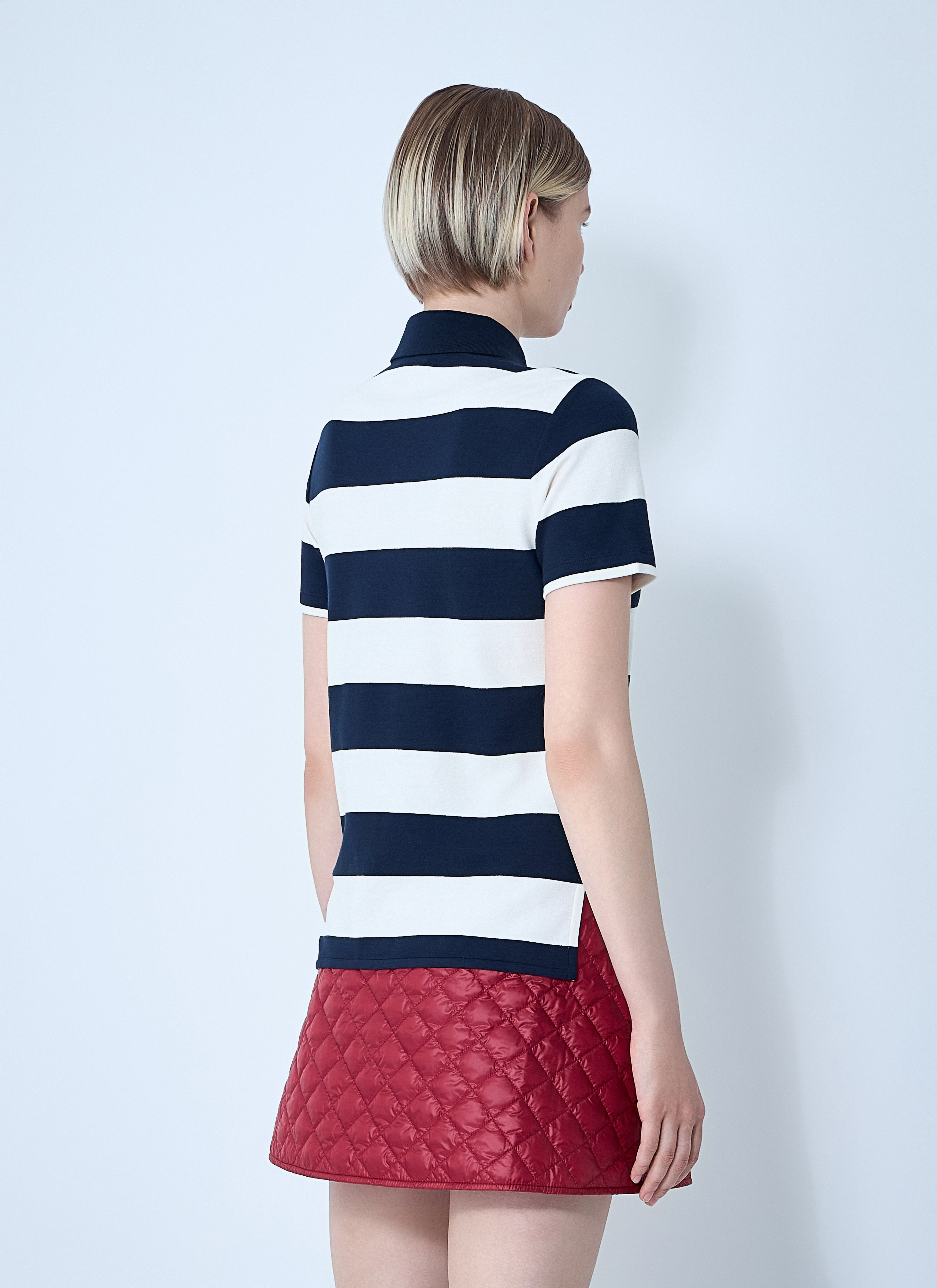 Moncler Women Striped Polo Shirt - 4