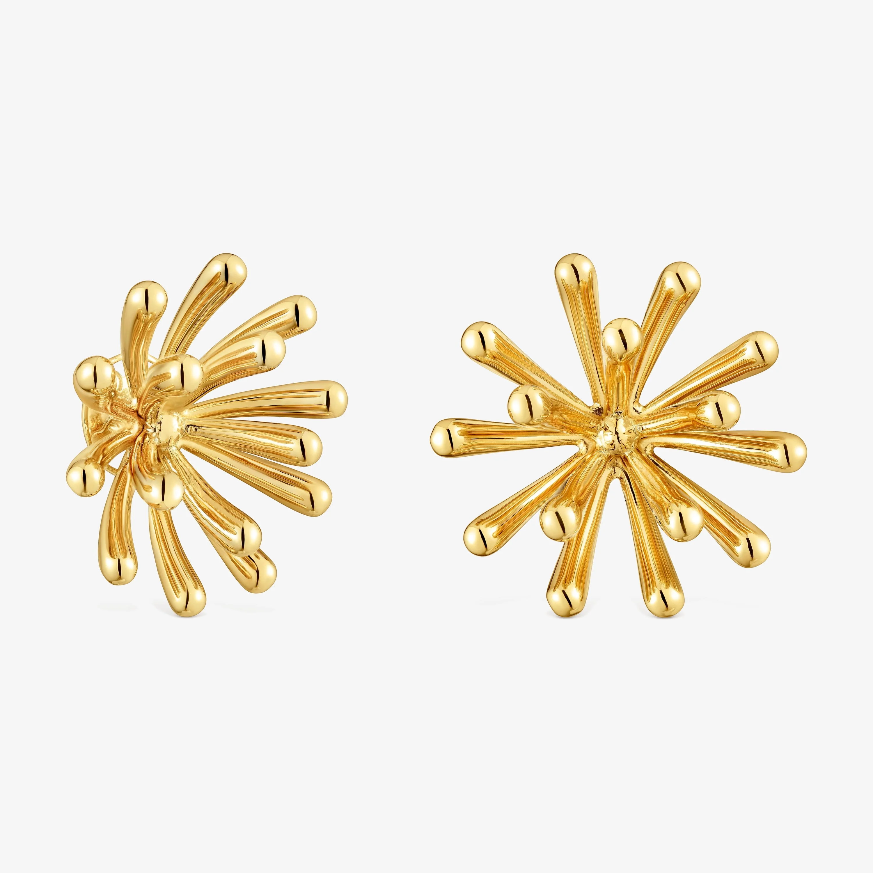 28mm 18K gold vermeil Earrings TOUS Garden - 1