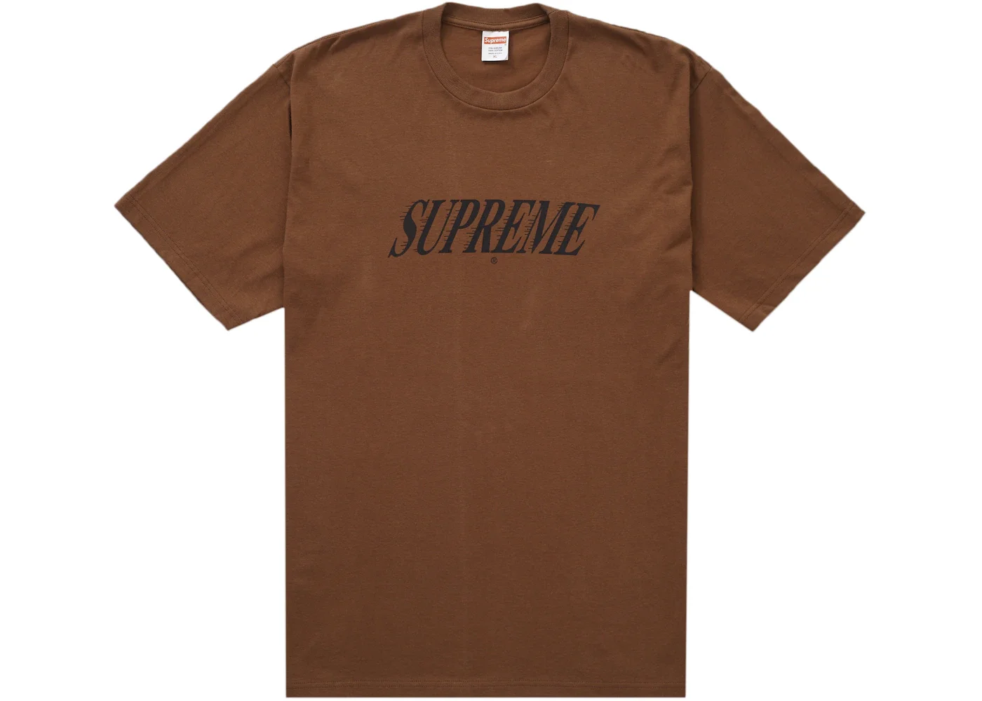 Supreme Slap Shot Tee Brown - 1