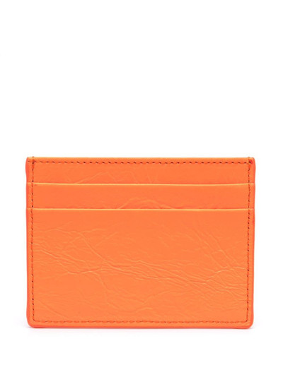 Palm Angels patent leather card holder outlook