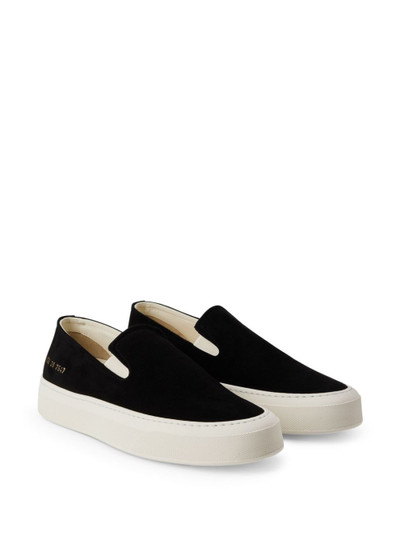 Common Projects suede slip-on sneakers outlook