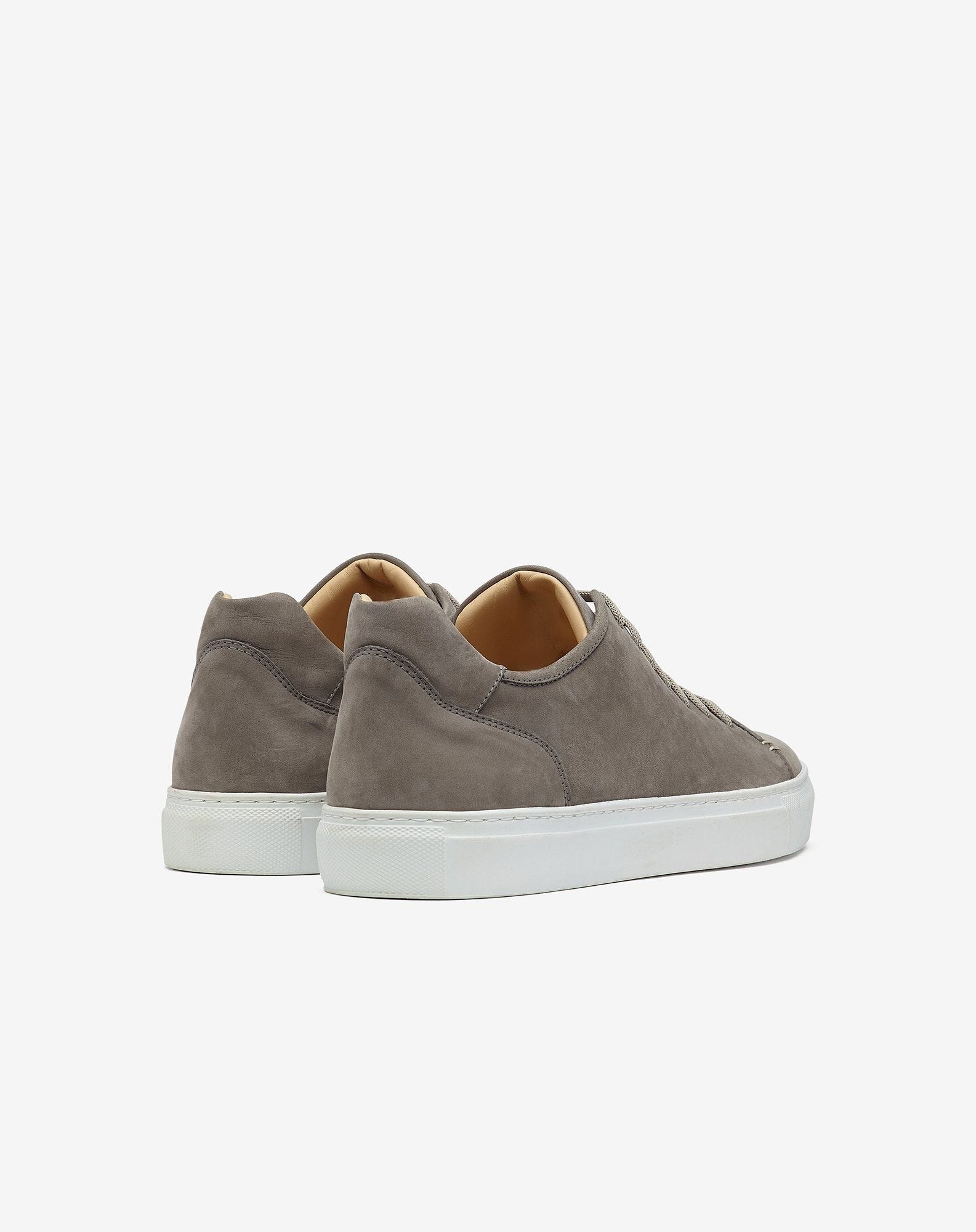 Grey nubuck sneakers - 3