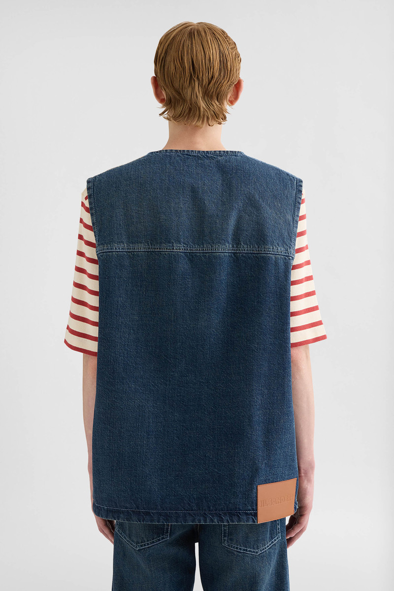 Denim Padded Vest 5